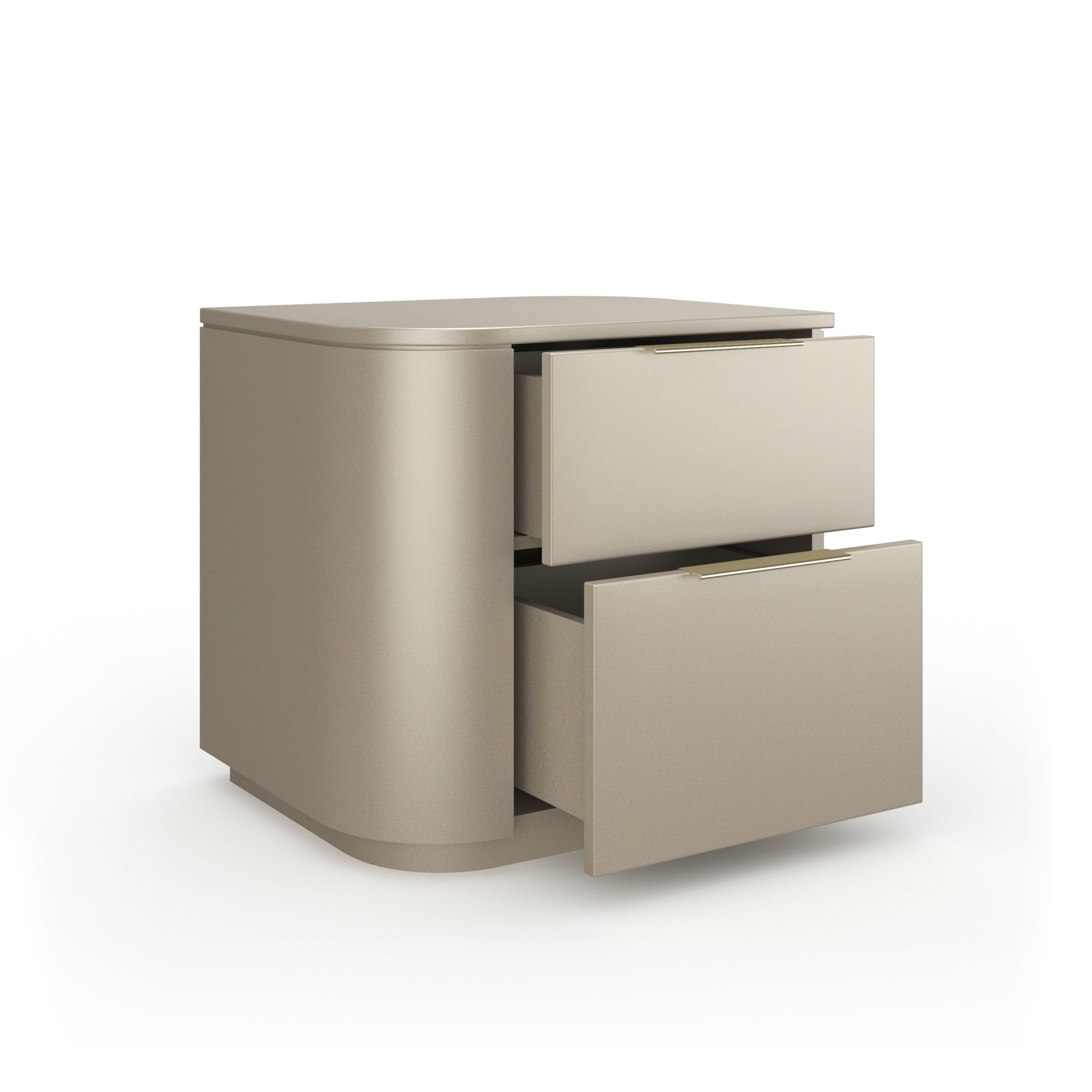 Oblique Left Nightstand – Nightstands by Caracole | Sutter & Vale