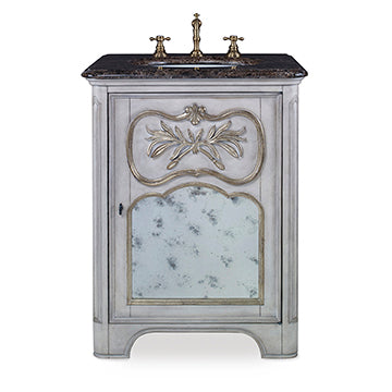 Laurel Petite Sink Chest - White