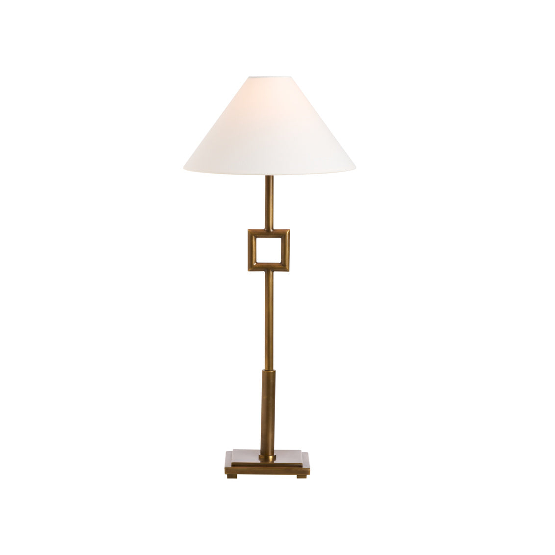 Overhill Table Lamp - Aged Brass in 28 / Metal - Chelsea House
