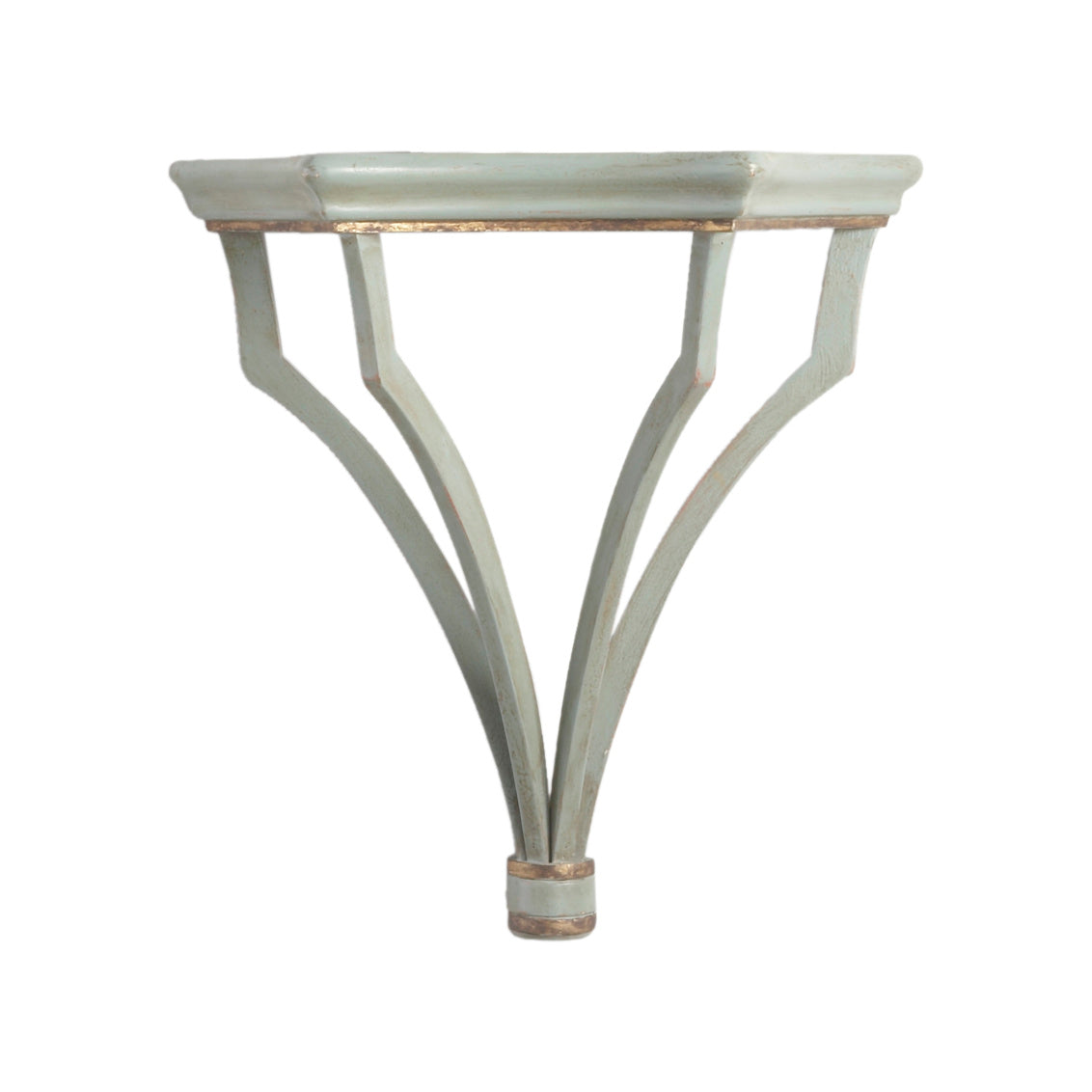 Sheraton Bracket - Pompeian Green (Lg) in 16 / Wood - Chelsea House