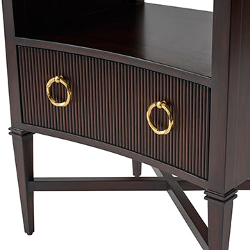 Reeded Nightstand (Small)