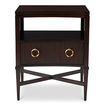 Reeded Petite Nightstand – Ambella Home