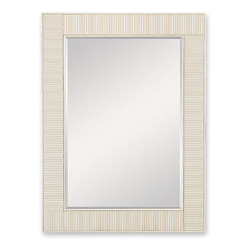 Reeded Mirror - Linen