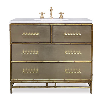 Chinoiserie Sink Chest - French Gold