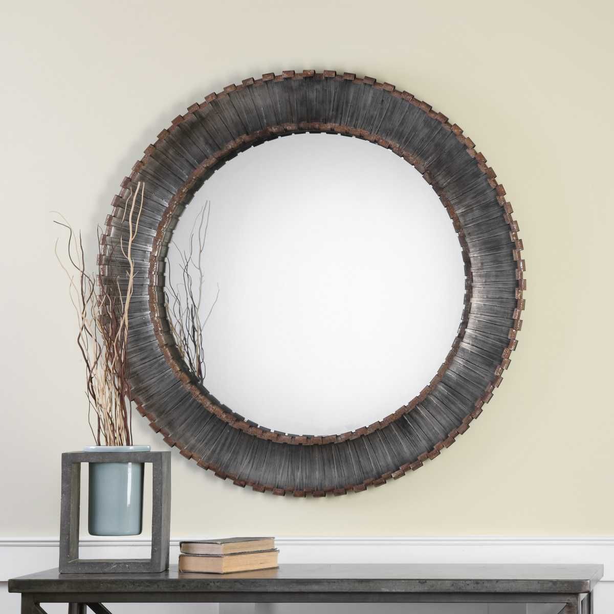 Tanaina Round Mirror – Mirrors by Uttermost | Sutter & Vale