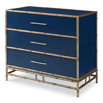 Chinoiserie Chest - Cadet Blue
