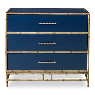 Chinoiserie Chest - Cadet Blue