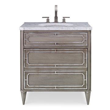 Emperor Medium Sink Chest - Ash Grey
