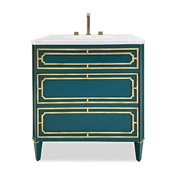 Emperor Medium Sink Chest - Peacock