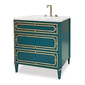 Emperor Medium Sink Chest - Peacock