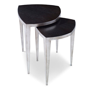 Reuleaux Bunching Tables - Hand Rubbed Raven in Hand Rubbed Raven – Ambella Home