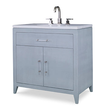 Shagreen Sink Chest - Polar Blue
