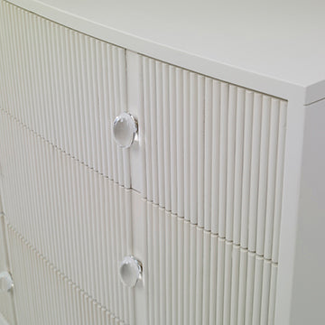 Ensley Nightstand - Linen in Linen – Ambella Home