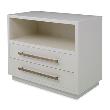 Piedmont Nightstand - Linen in Linen – Ambella Home