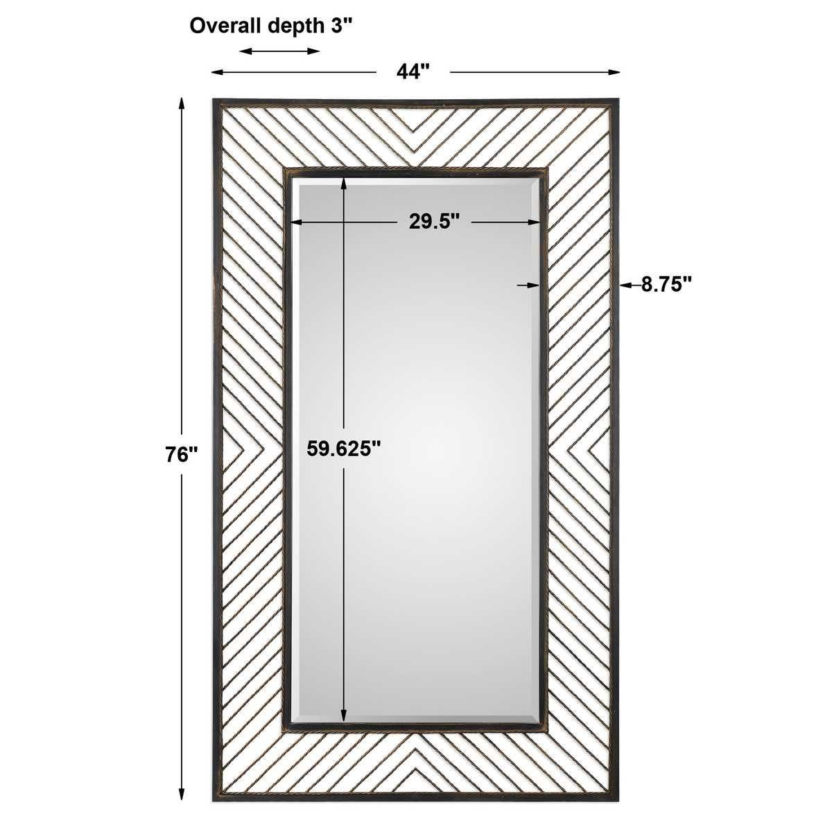 Karel Mirror – Mirrors by Uttermost | Sutter & Vale
