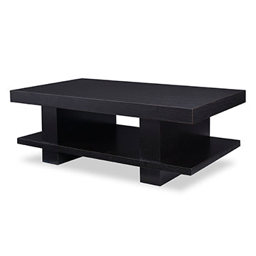 Braque Cocktail Table - Hand Rubbed Raven