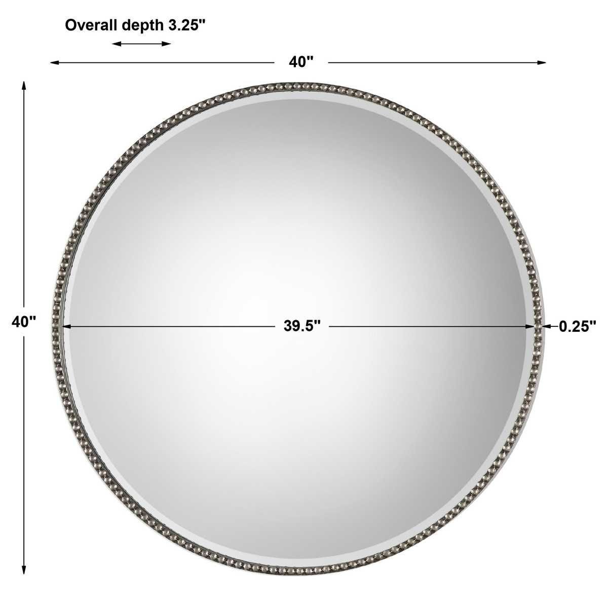 Stefania Round Mirror – Mirrors by Uttermost | Sutter & Vale