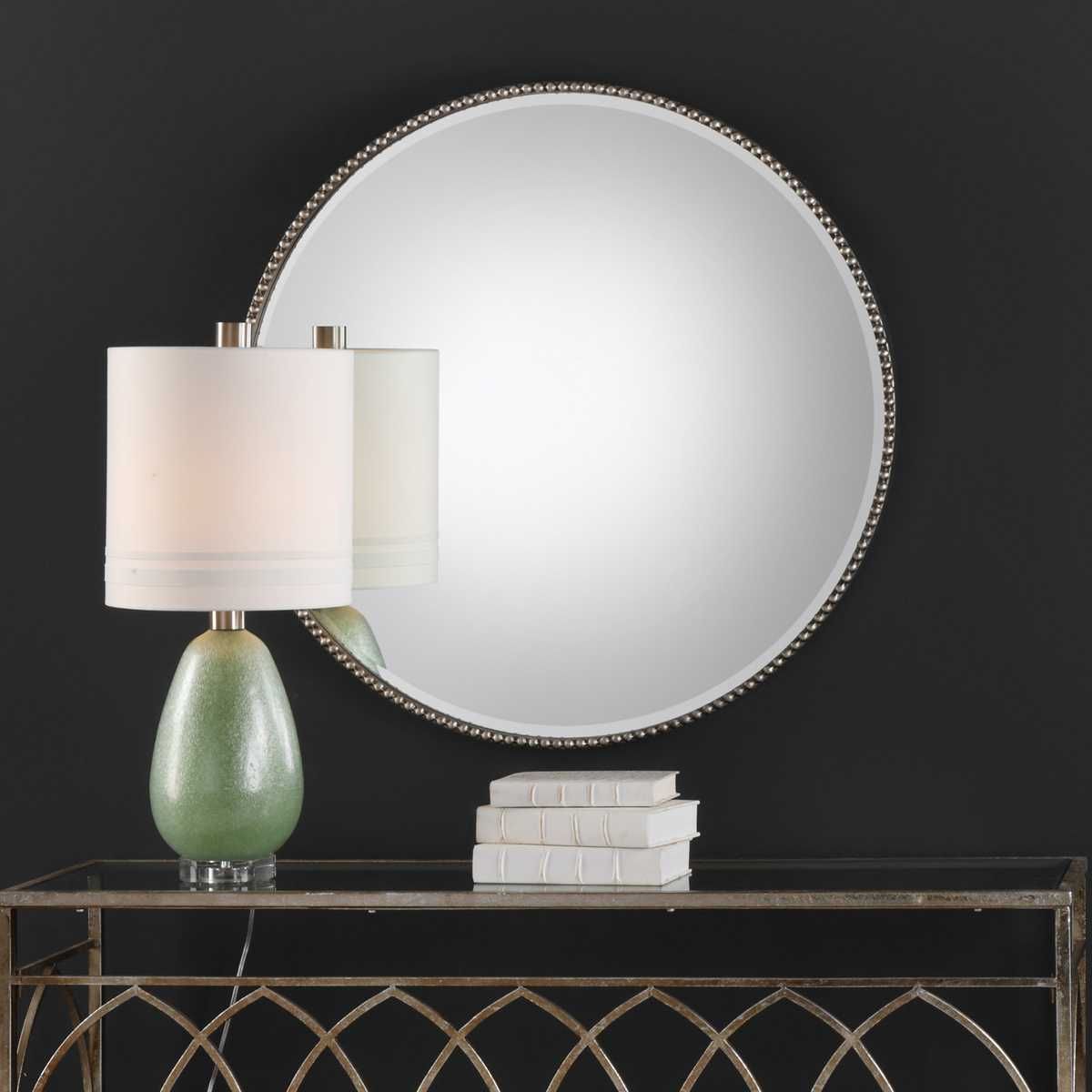 Stefania Round Mirror – Mirrors by Uttermost | Sutter & Vale