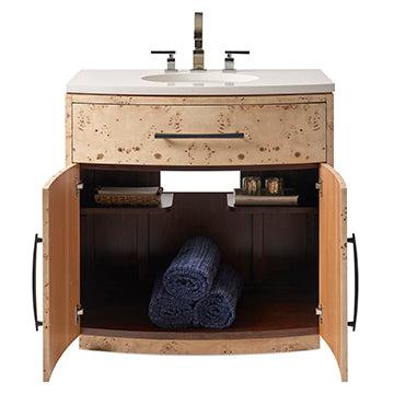 Burl Sink Chest