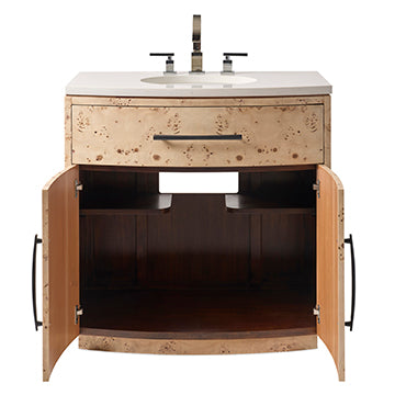 Burl Sink Chest