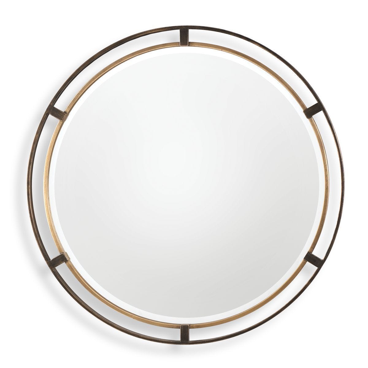 Carrizo Round Mirror – Mirrors by Uttermost | Sutter & Vale
