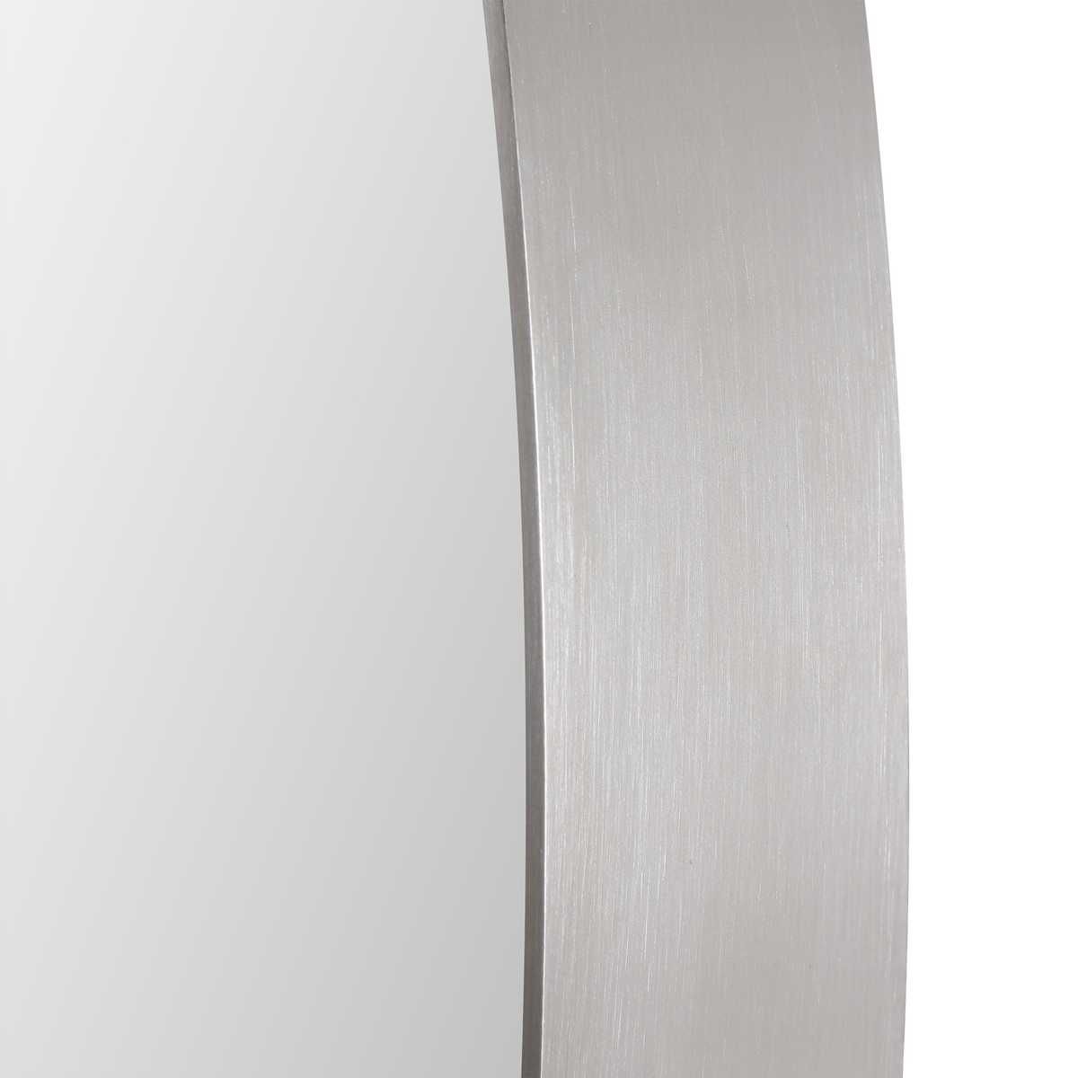 Pursley Oval Mirror, Nickel – Mirrors by Uttermost | Sutter & Vale