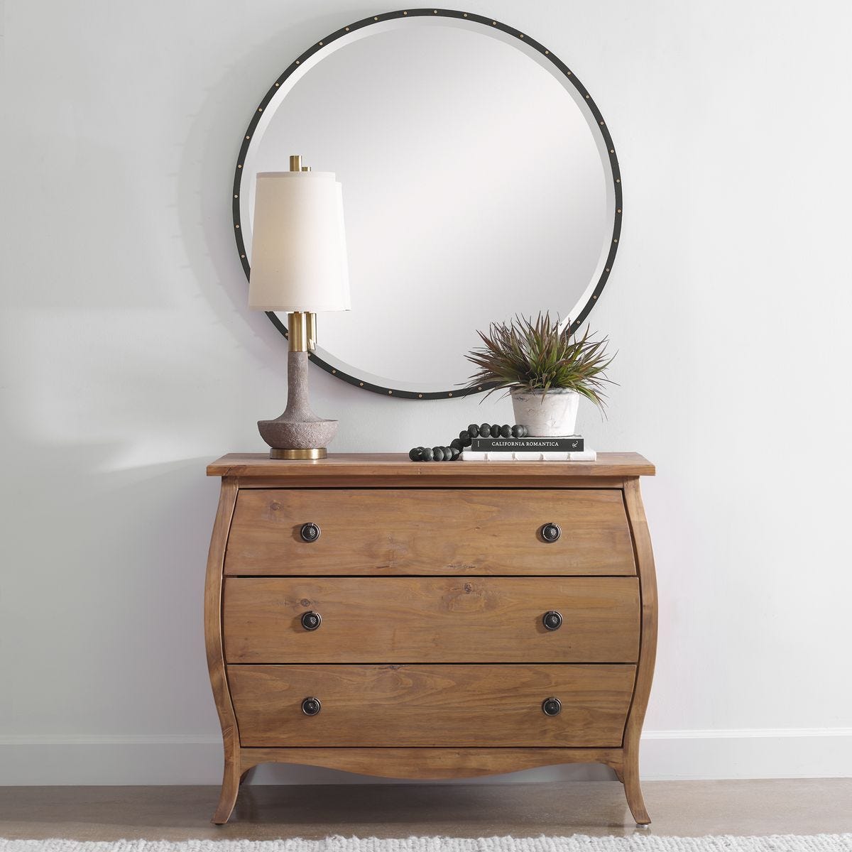 Benedo Round Mirror – Mirrors by Uttermost | Sutter & Vale