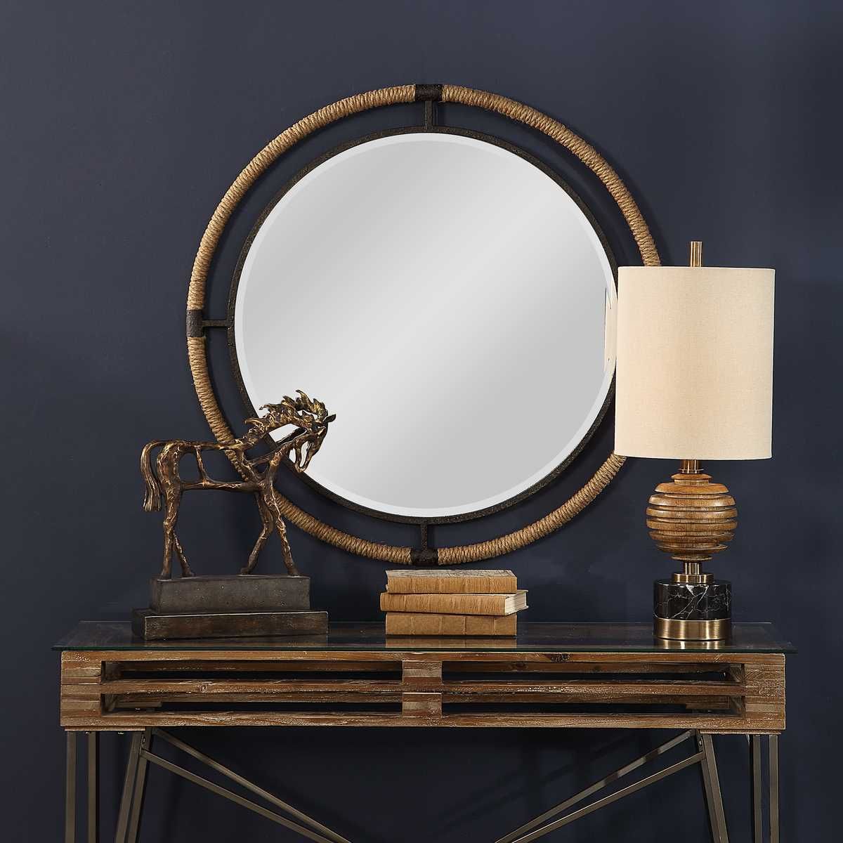 Melville Round Mirror – Mirrors by Uttermost | Sutter & Vale