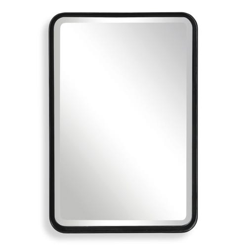 Crofton Vanity Mirror, Black