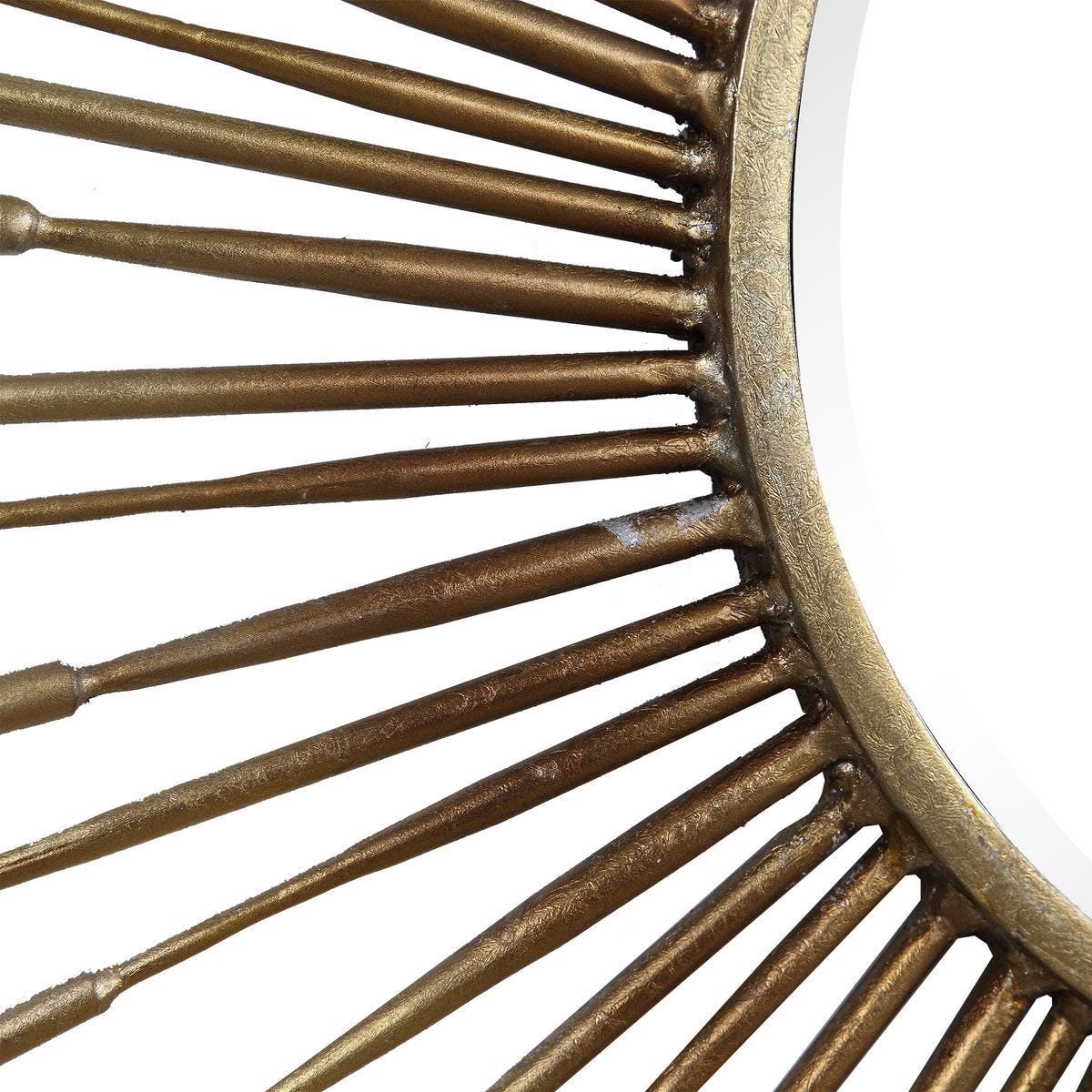 Golden Rays Round Mirror – Mirrors by Uttermost | Sutter & Vale