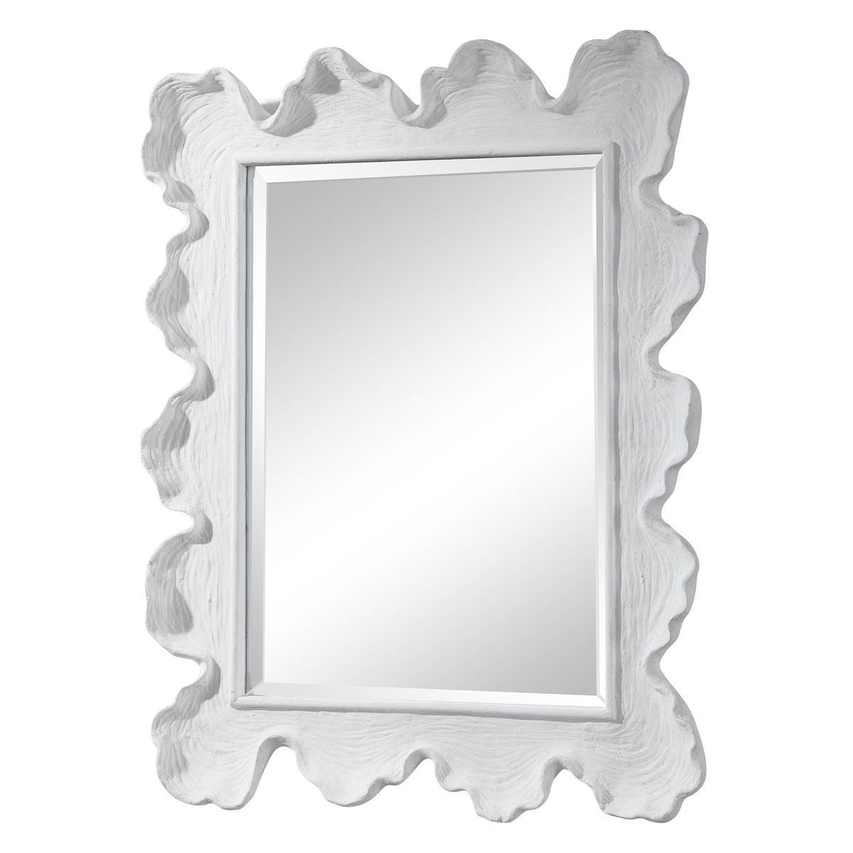 Sea Coral Mirror, White – Mirrors by Uttermost | Sutter & Vale