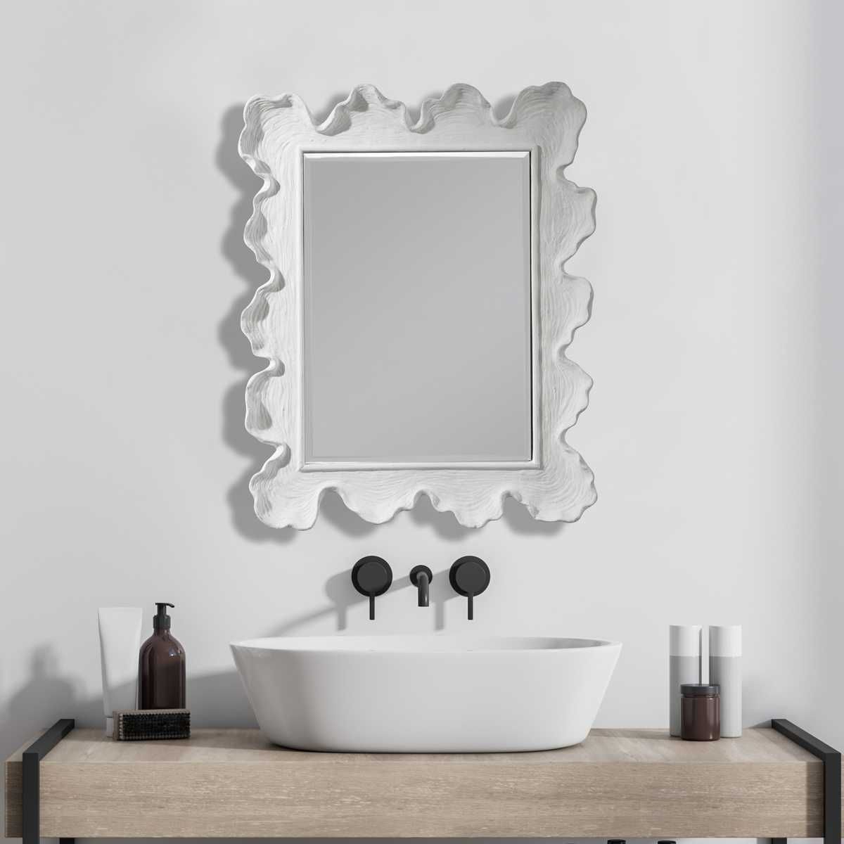 Sea Coral Mirror, White – Mirrors by Uttermost | Sutter & Vale