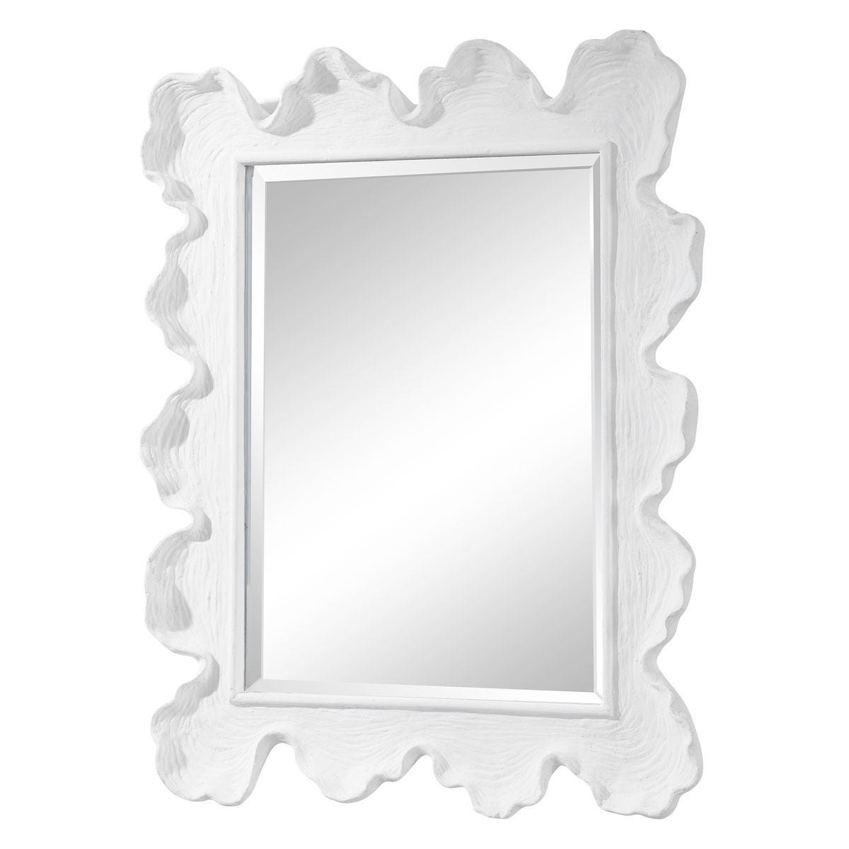 Sea Coral Mirror, White – Mirrors by Uttermost | Sutter & Vale