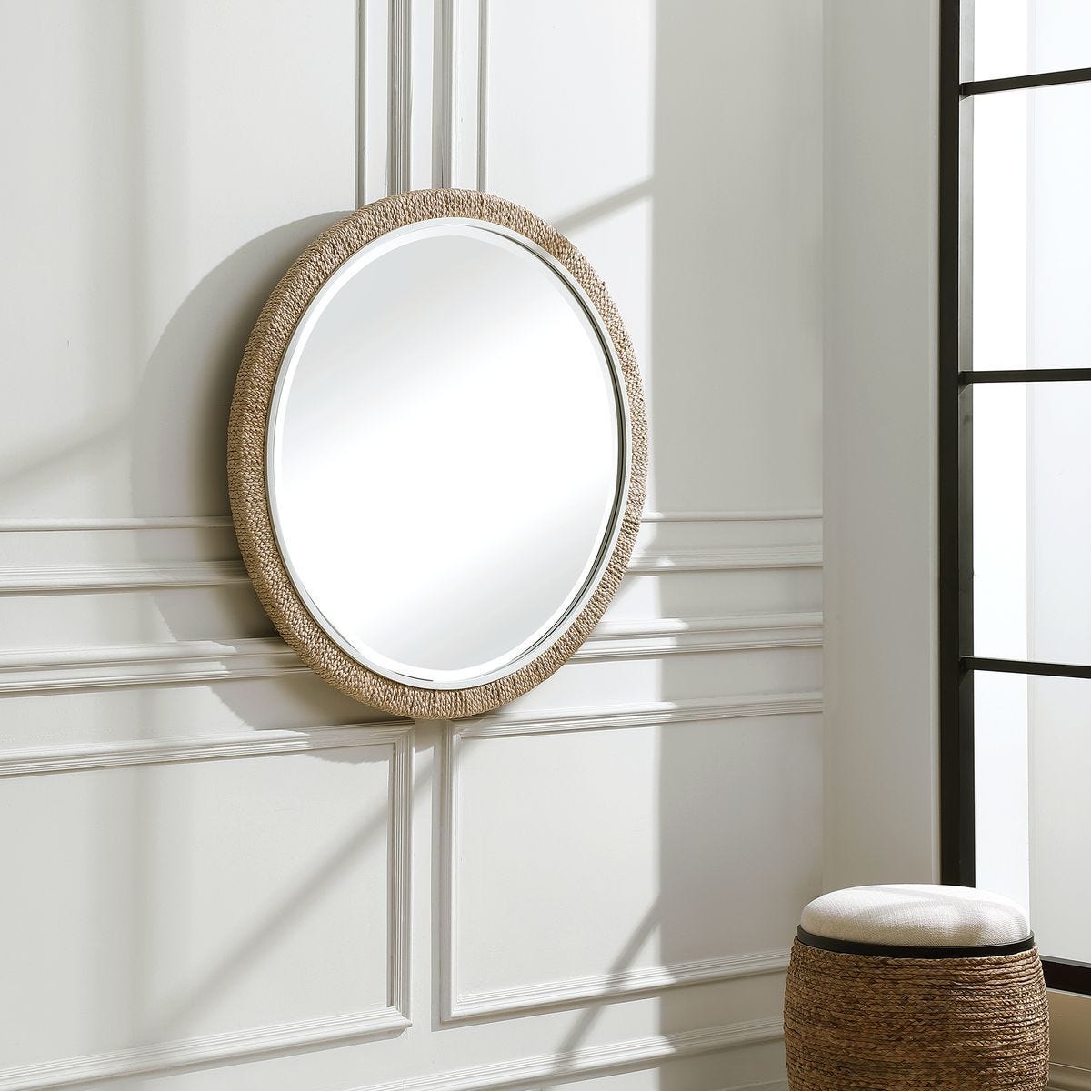 Carbet Round Mirror – Mirrors by Uttermost | Sutter & Vale