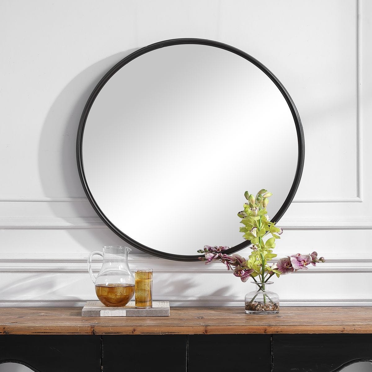 Belham Round Mirror – Mirrors by Uttermost | Sutter & Vale
