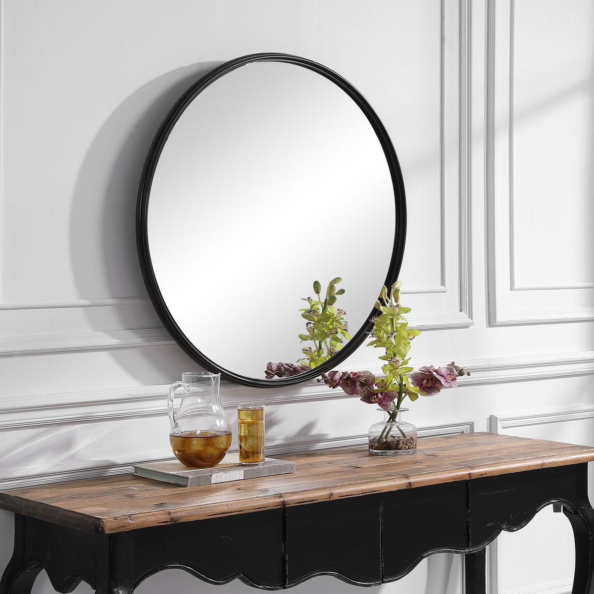 Belham Round Mirror – Mirrors by Uttermost | Sutter & Vale