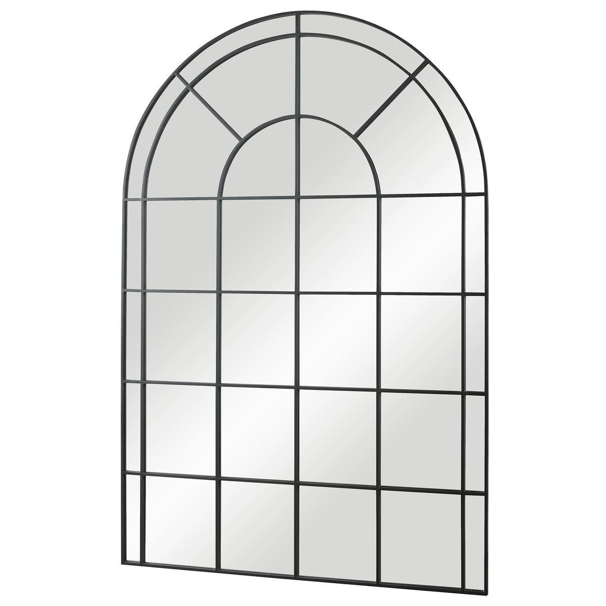 Grantola Arch Mirror, Black – Mirrors by Uttermost | Sutter & Vale