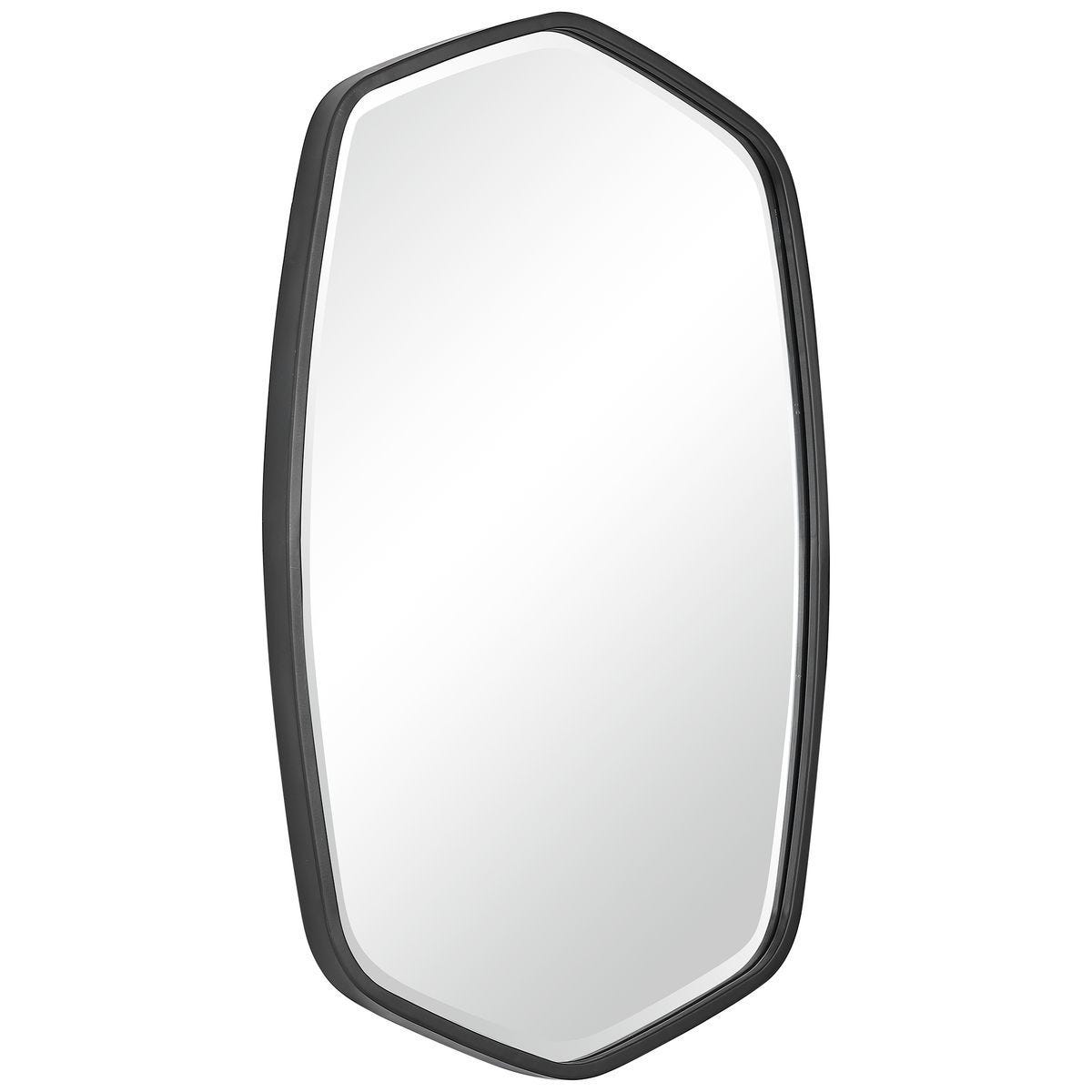 Duronia Mirror, Black – Mirrors by Uttermost | Sutter & Vale