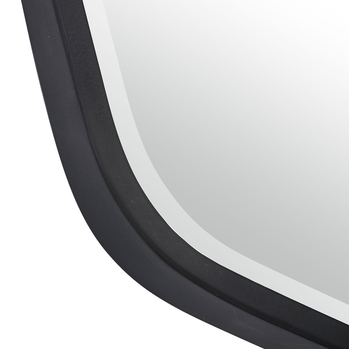 Duronia Mirror, Black – Mirrors by Uttermost | Sutter & Vale