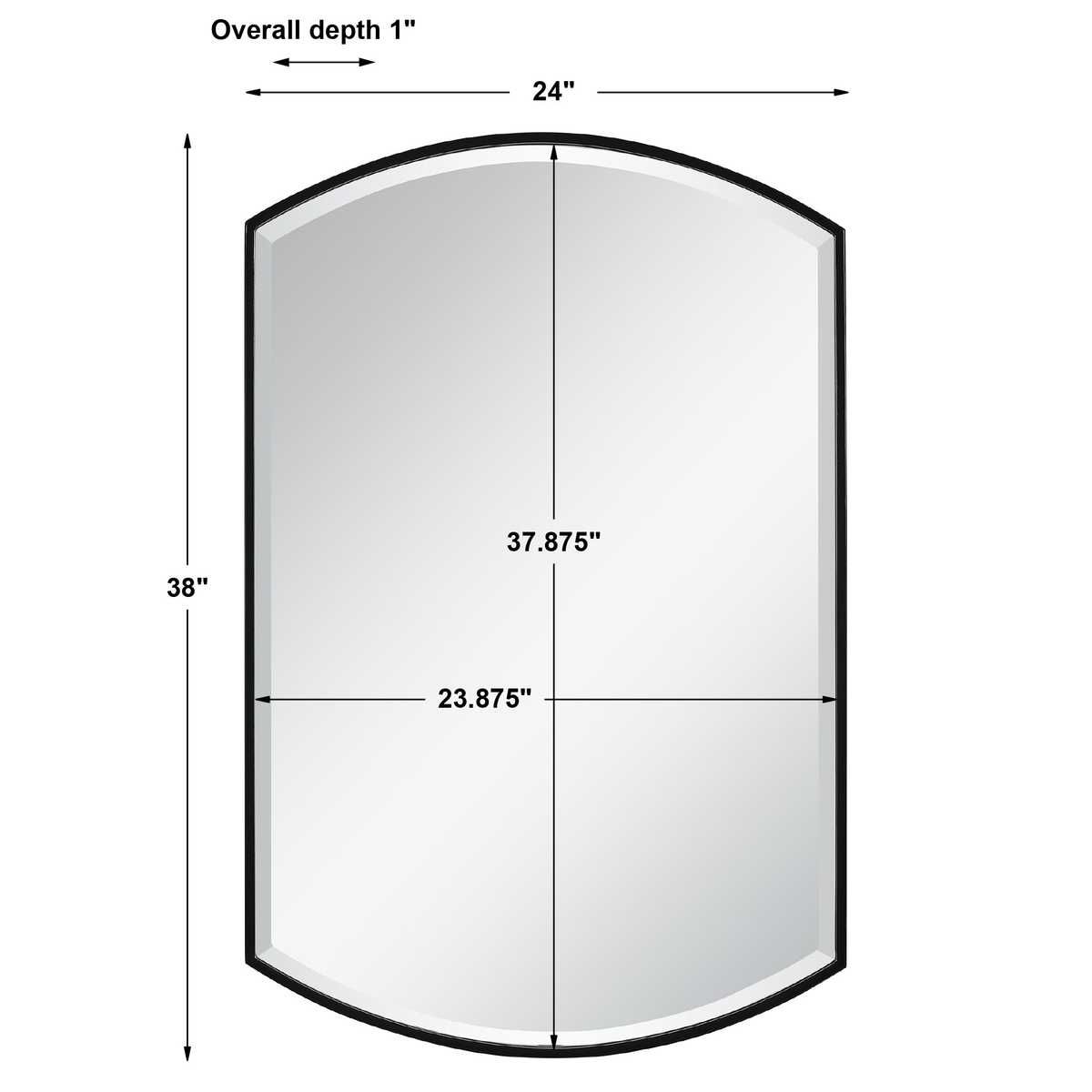 Shield Mirror – Mirrors by Uttermost | Sutter & Vale