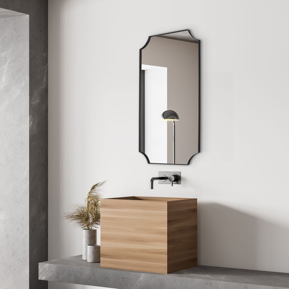 Lennox Mirror, Black – Mirrors by Uttermost | Sutter & Vale