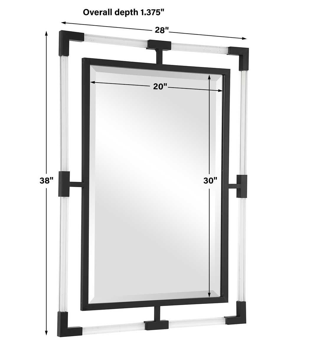 Balkan Mirror, Black – Mirrors by Uttermost | Sutter & Vale