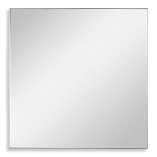 Alexo Square Mirror, Silver