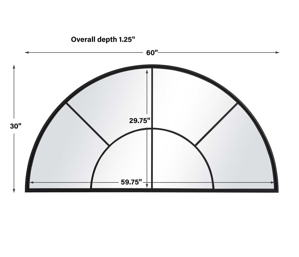 Rousseau Arch Mirror – Mirrors by Uttermost | Sutter & Vale