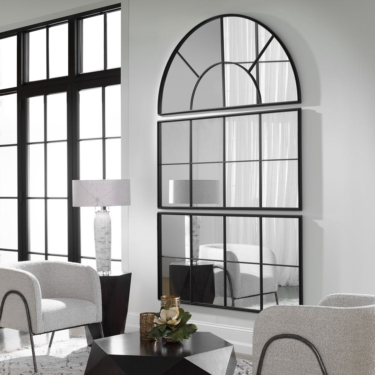 Rousseau Arch Mirror – Mirrors by Uttermost | Sutter & Vale