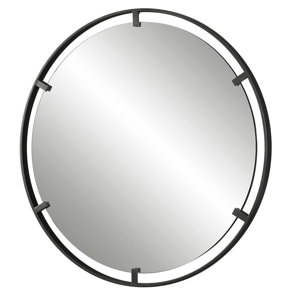 Cashel Round Mirror – Mirrors by Uttermost | Sutter & Vale
