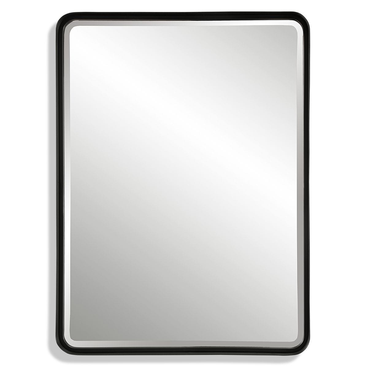 Crofton Large Mirror, Black – Mirrors by Uttermost | Sutter & Vale