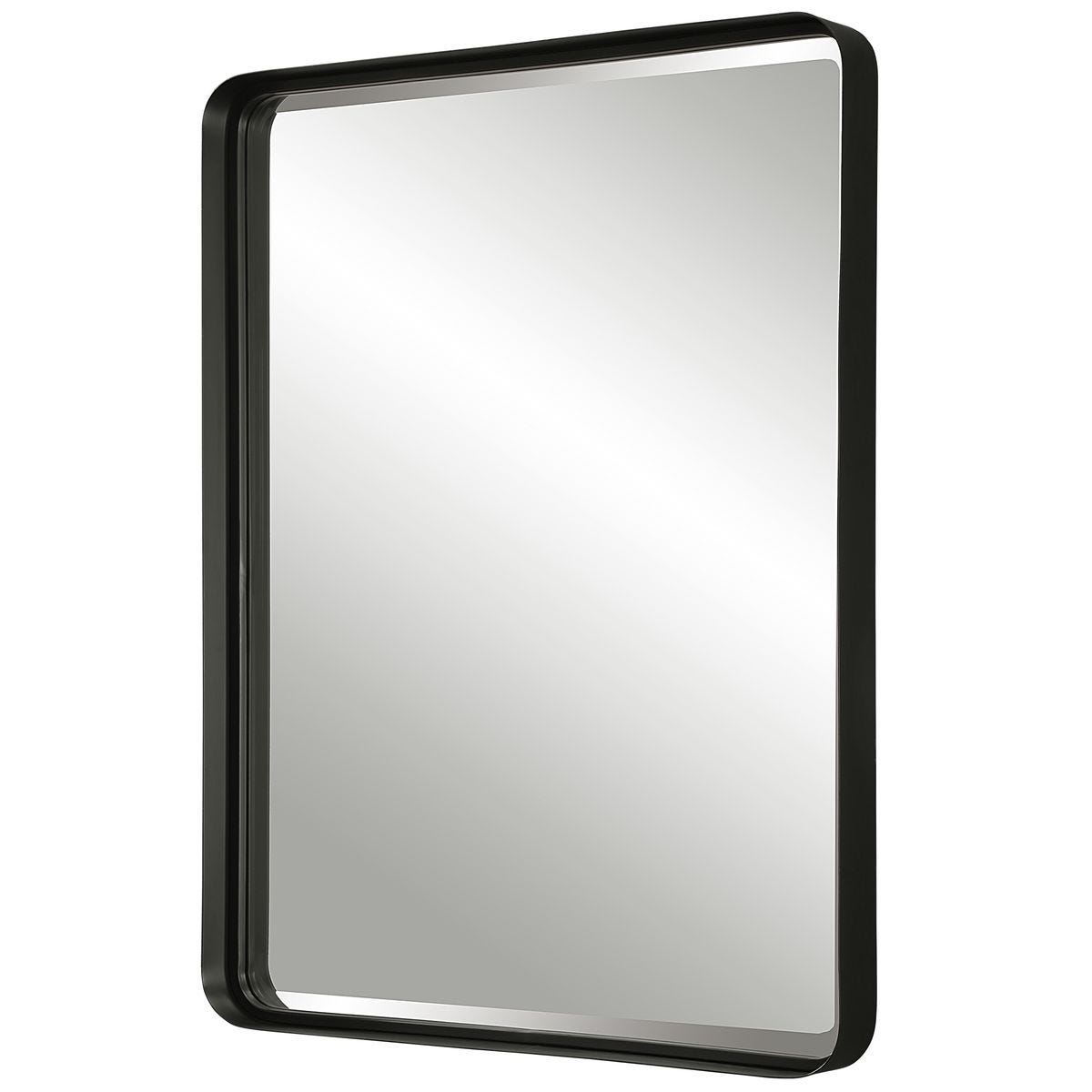 Crofton Large Mirror, Black – Mirrors by Uttermost | Sutter & Vale