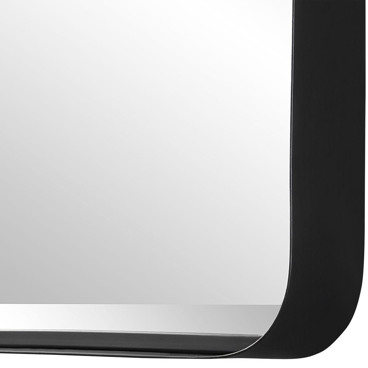 Crofton Large Mirror, Black – Mirrors by Uttermost | Sutter & Vale