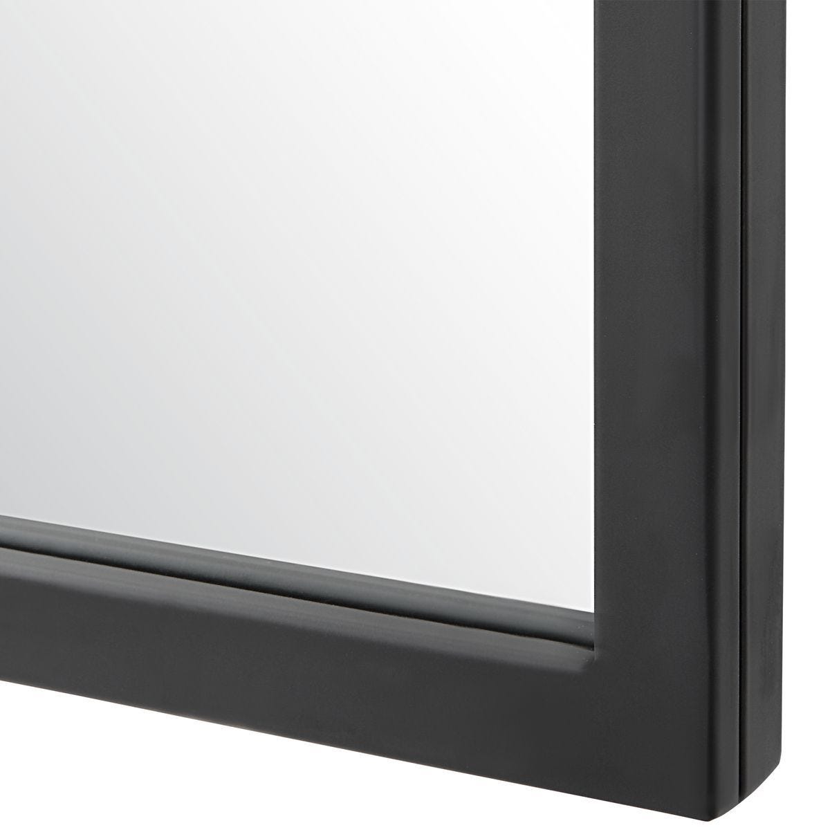 Kenitra Arch Mirror, Black – Mirrors by Uttermost | Sutter & Vale